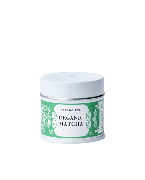 Ippodo Organic Matcha Japanese Matcha 20g can Ceremonial grade from Japan