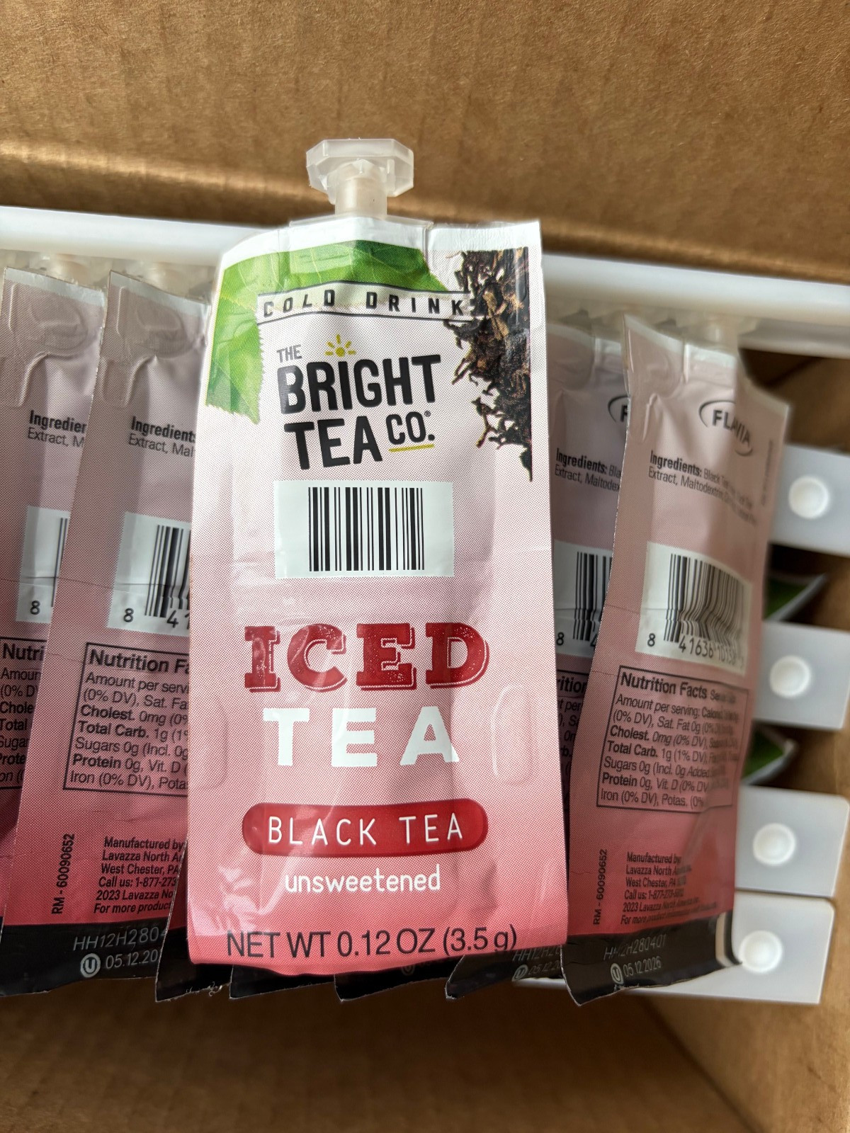 Flavia Bright Tea Co. Iced Black Tea Rails BB5/12/2026 100x.12oz unsweet 48047
