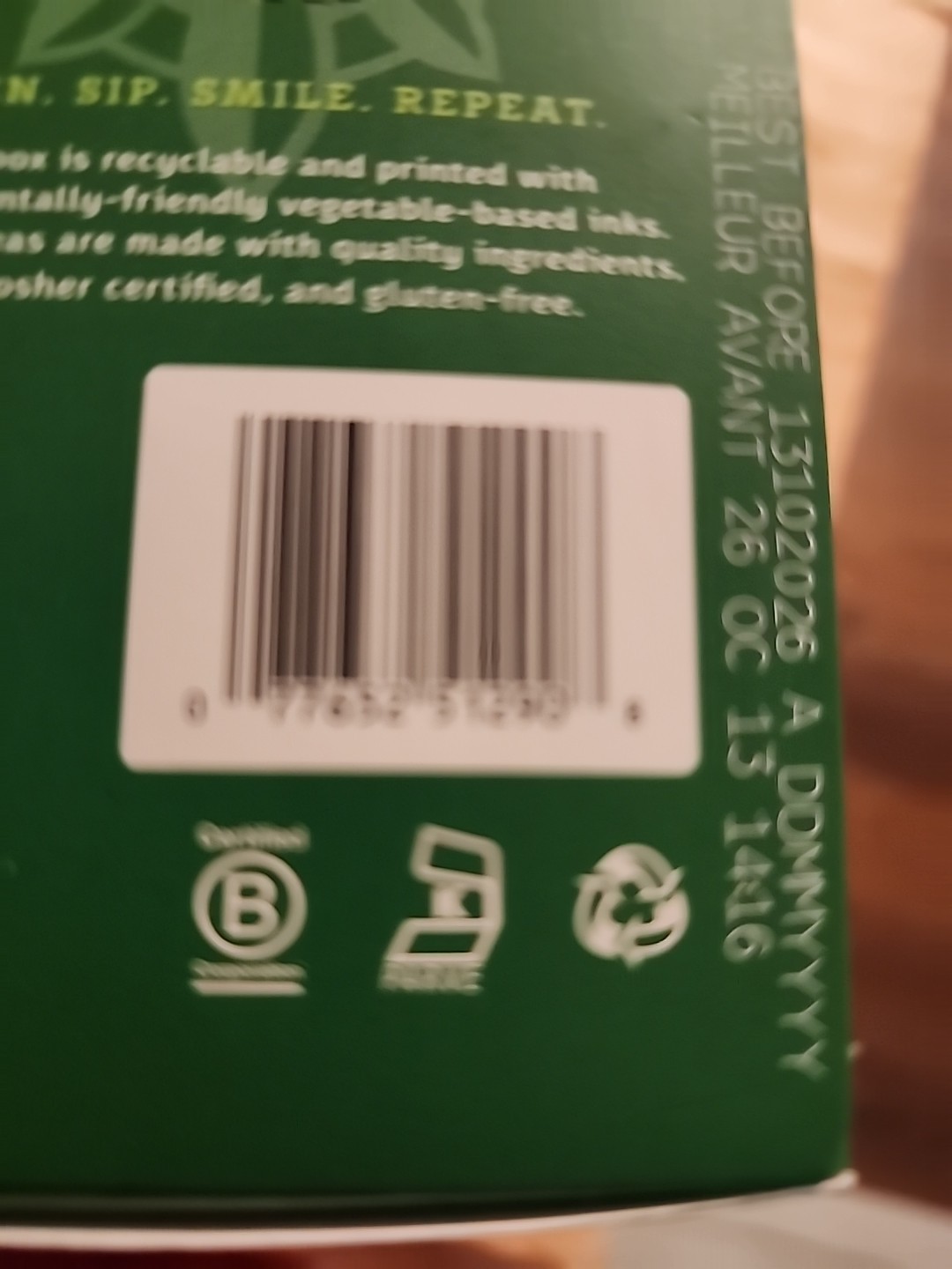 Green Tea Premium By STASH 3 Boxes 30 Tea Bags Ea BB 10/13/2026