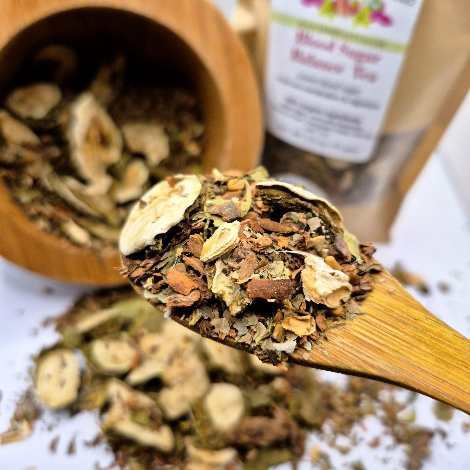 BLOOD SUGAR BALANCE TEA-controls blood sugar used clinically by Master Herbalist