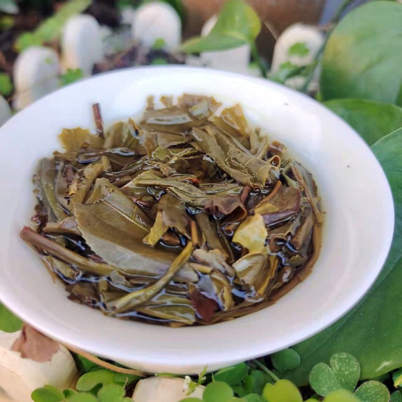 357g Authentic Brown Mountain Wuzhai Touchun Ancient Tree Pu’er Tea Raw Tea Cake