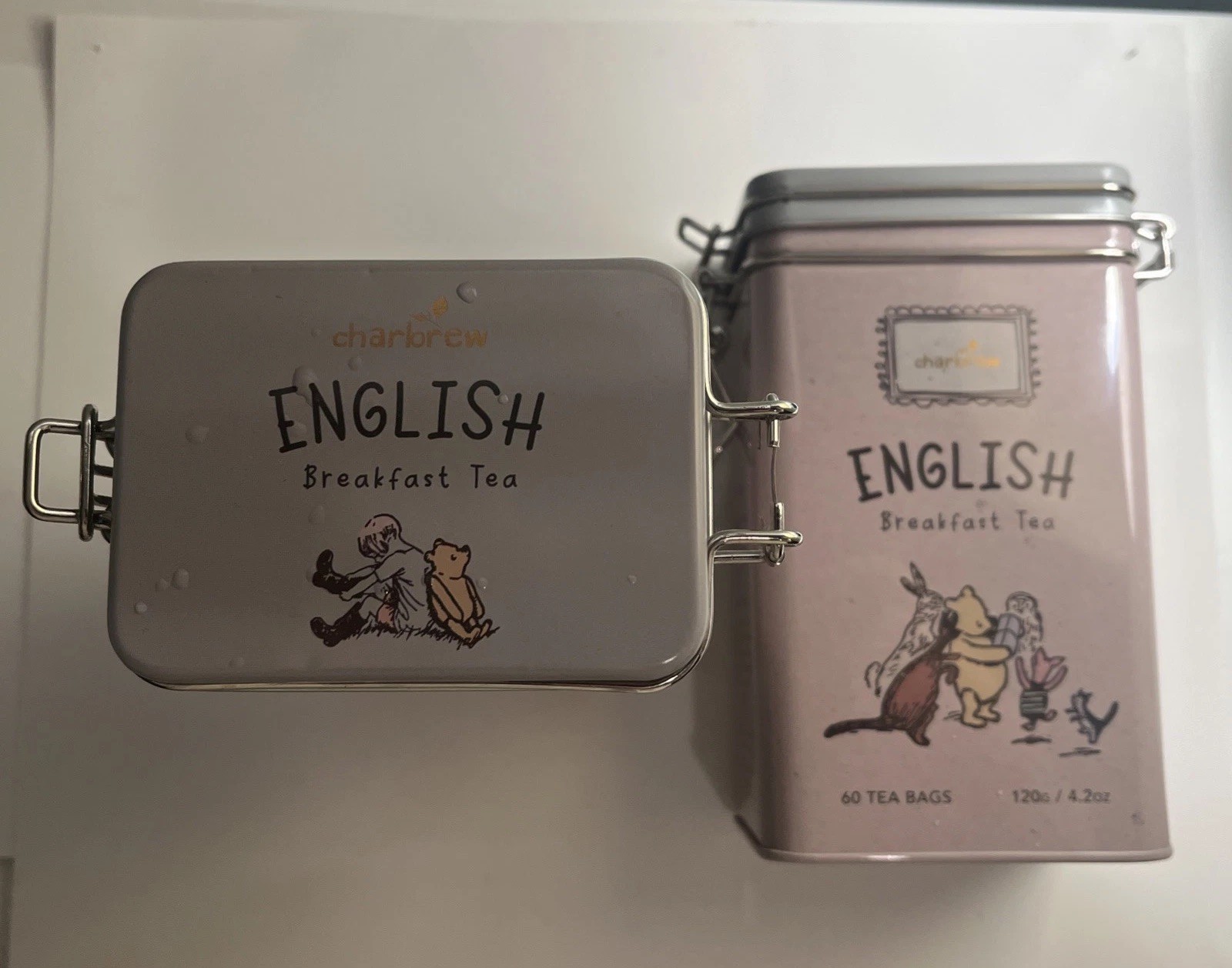 1 Charbrew Brew English Breakfast Tea 60 Teabags 120 Grams Disney Whine The Pooh