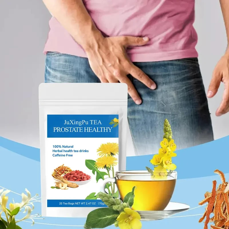 Men’s Premium Prostate Care Tea Day Drink rose tea bag Natural Chinese Formula