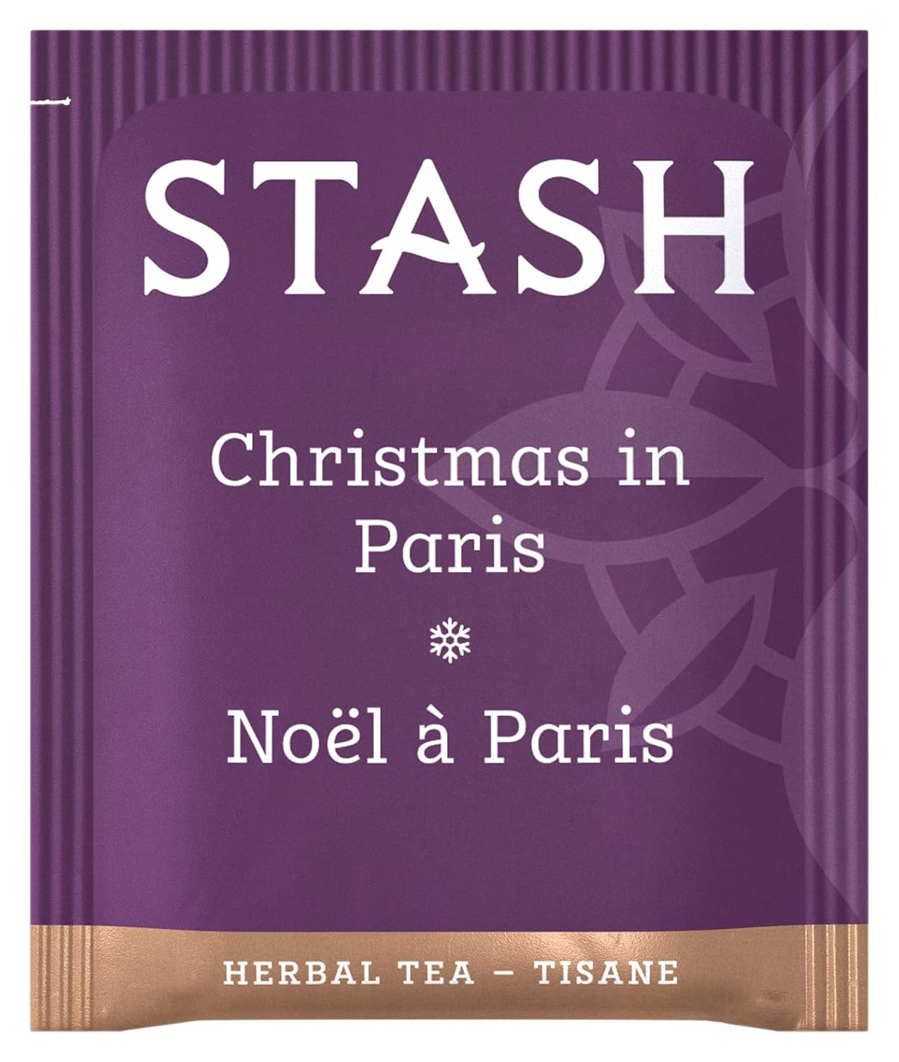 Stash Tea Christmas in Paris Herbal Tea, Non GMO, Premium Bags, 108 Count
