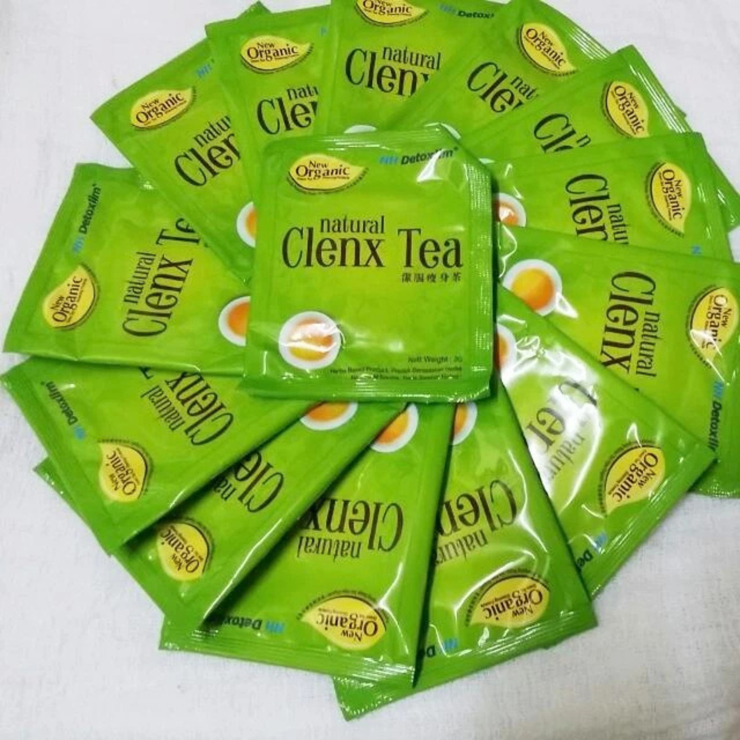 NH Detoxlim Natural Clenx Tea – 50+6 Teabags Colon Detox & Digestive Support