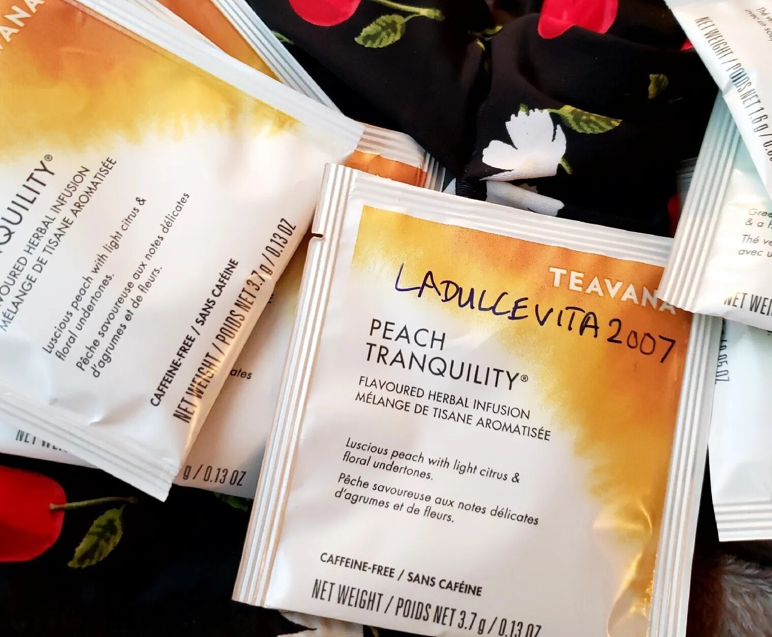 🌈STARBUCKS MEDICINE BALL TEAVANA JADE CITRUS MINT PEACH TRANQUILITY 10 TEA BAGS