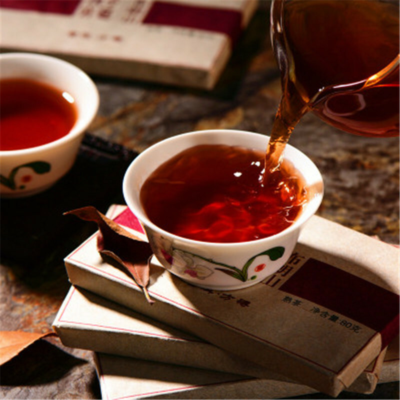 80g Top-Grade Natural PuErh Tea Brick Tasty Tea Yunnan Health Care Tea Puerh Tea