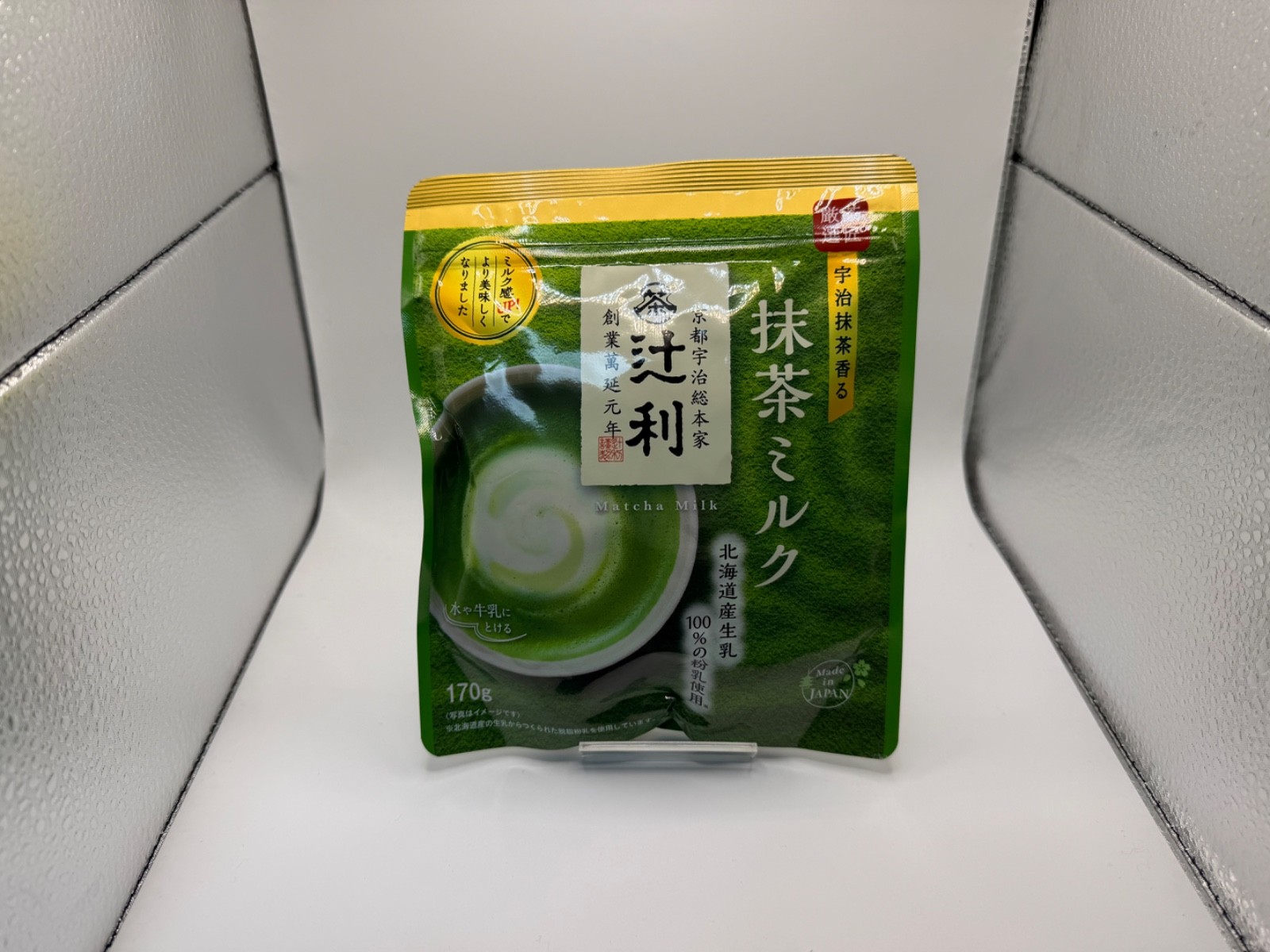 Japanese Matcha Milk Powder 170g Uji Tsujiri Green Tea Latte Made in Japan