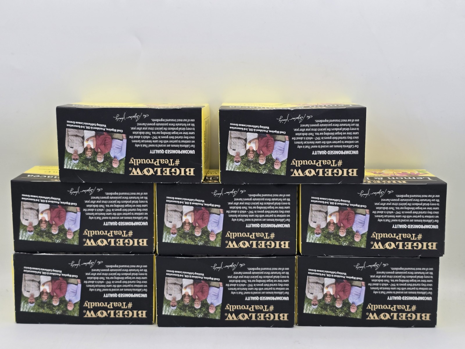 8 Lot – Bigelow Lemon & Echinacea Black Tea plus Vitamin C 144 Tea Bags