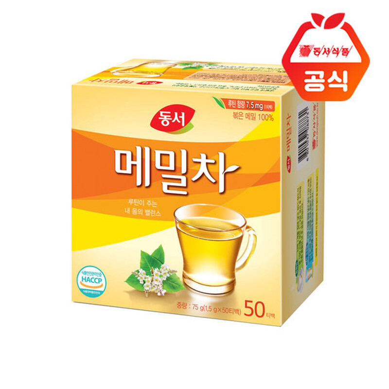 Dong Suh Korean Healthy Diet Buckwheat Tea 50 Tea Bags