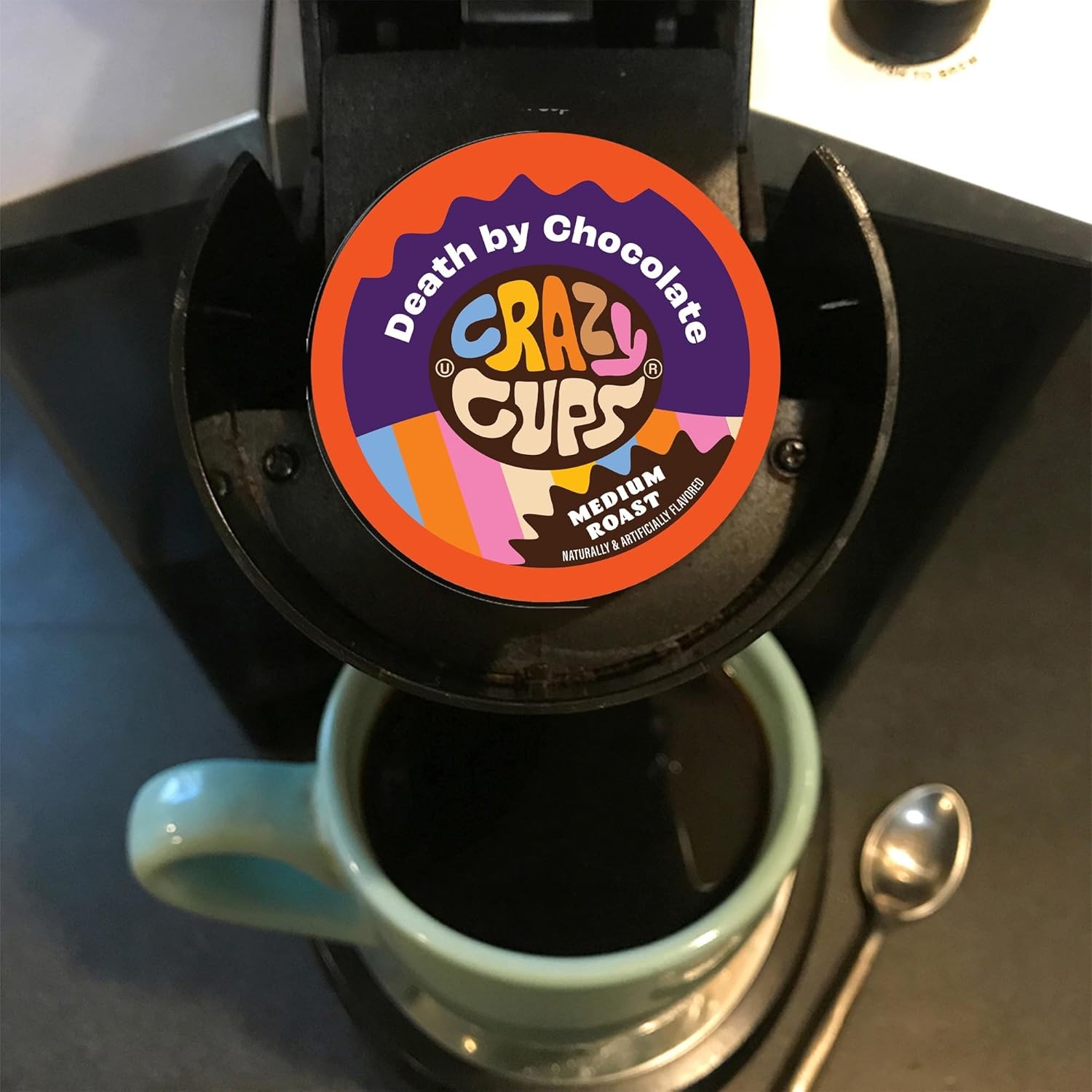 Variety Pack of Coffee, Tea, Hot Chocolate and Cappuccino, Sampler of Single Ser