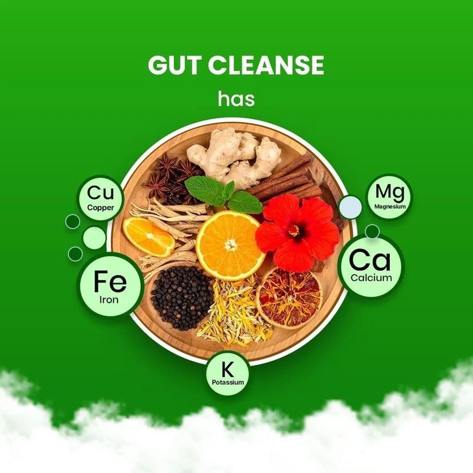 BLUE TEA – Gut Cleanse – 30 Tea Bags – Plant Based LONG EXPIRY