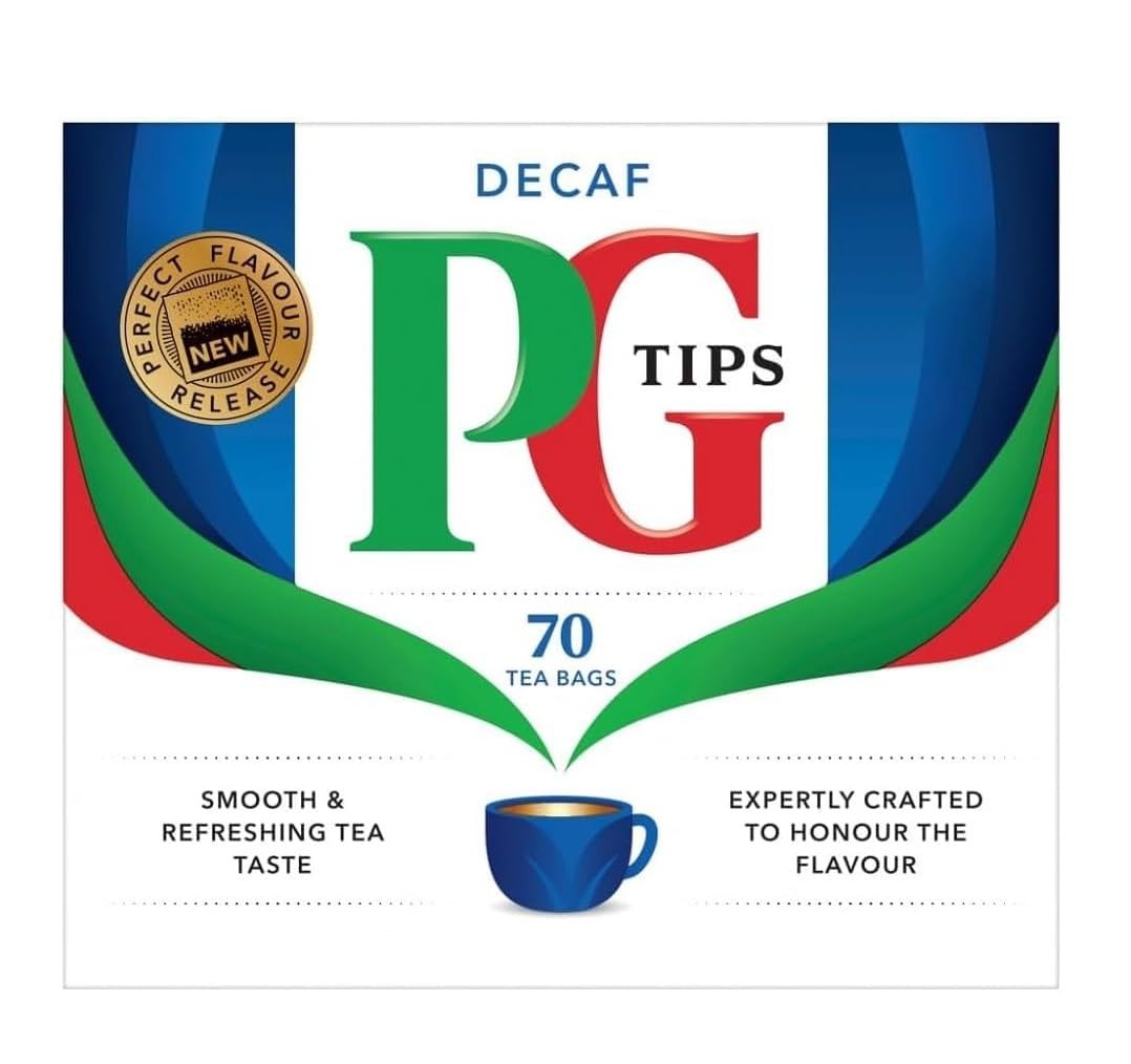 PG Tips Tea Bags Decaf 70-Count Bags, Pack of 3 70 Count (Pack 3)