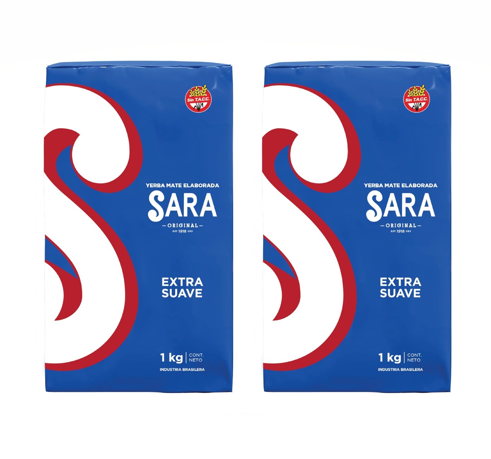 Extra Smooth Yerba Mate Tea – Ground Leaf, Rich Flavor, 2-Pack (2kg)