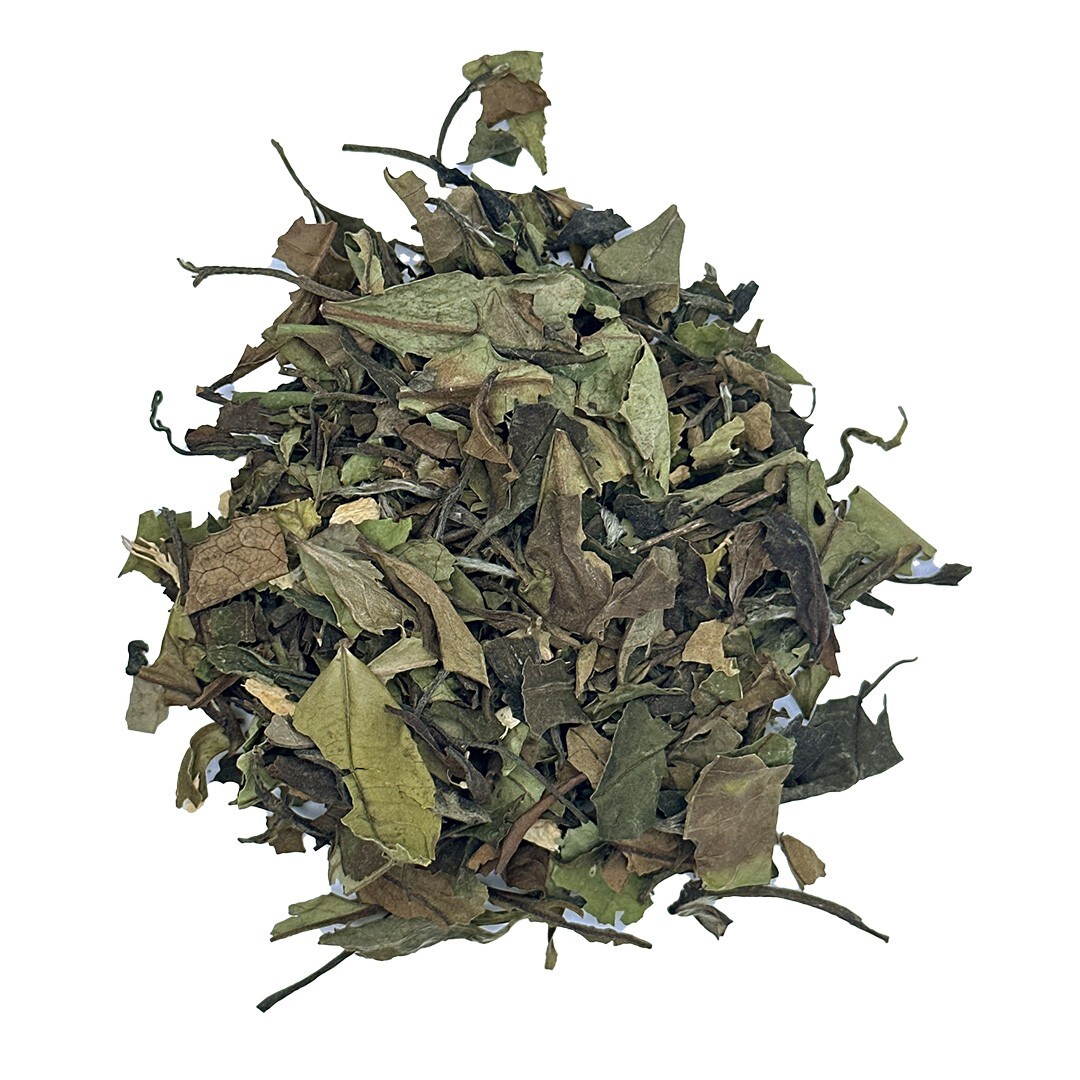 Ginger Peach Loose Leaf Tea | White Tea | 2oz | 24 Servings | C Tea House