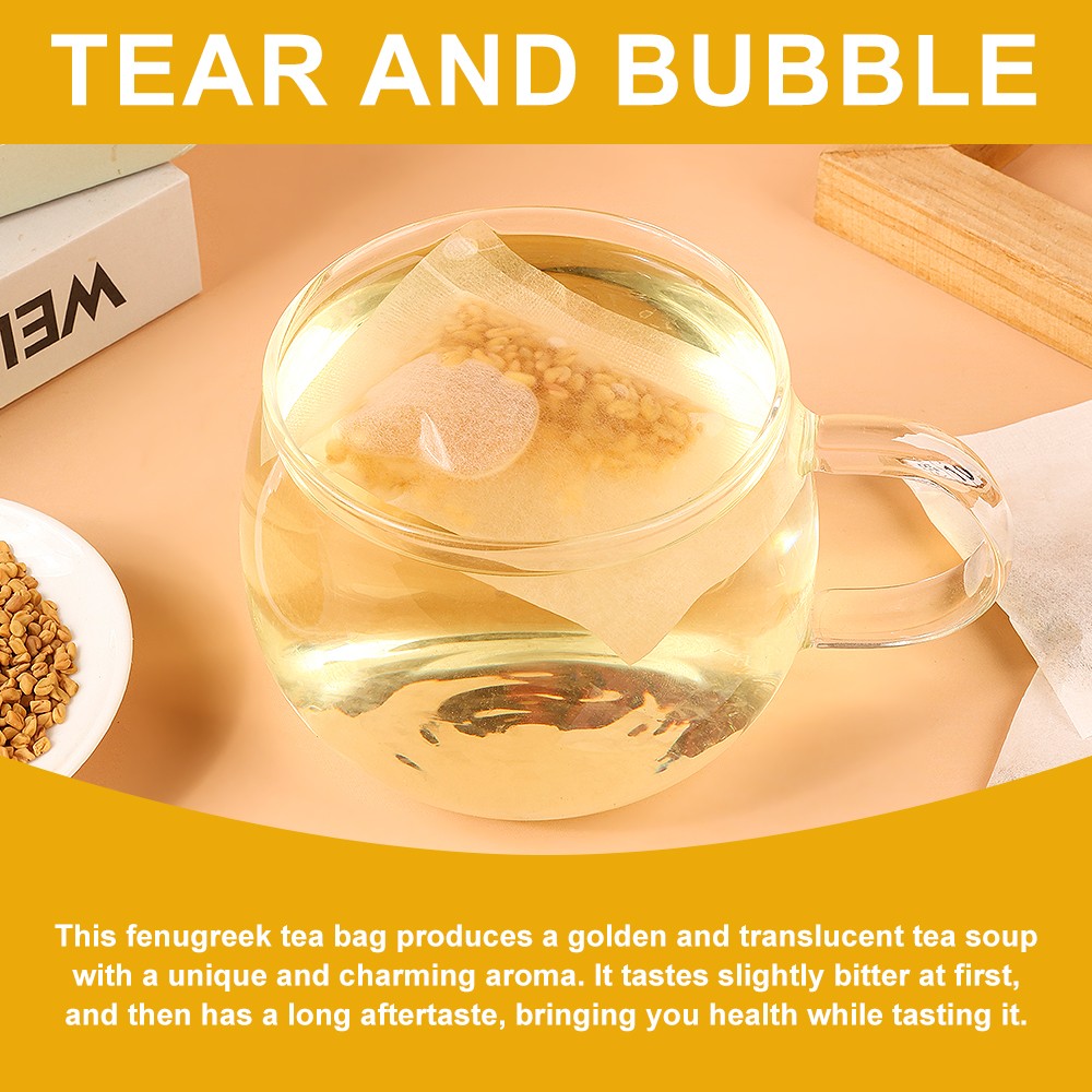 Fenugreek Tea bags| 40 Tea Bags | No Caffeine | Vegetarian, Non-gmo