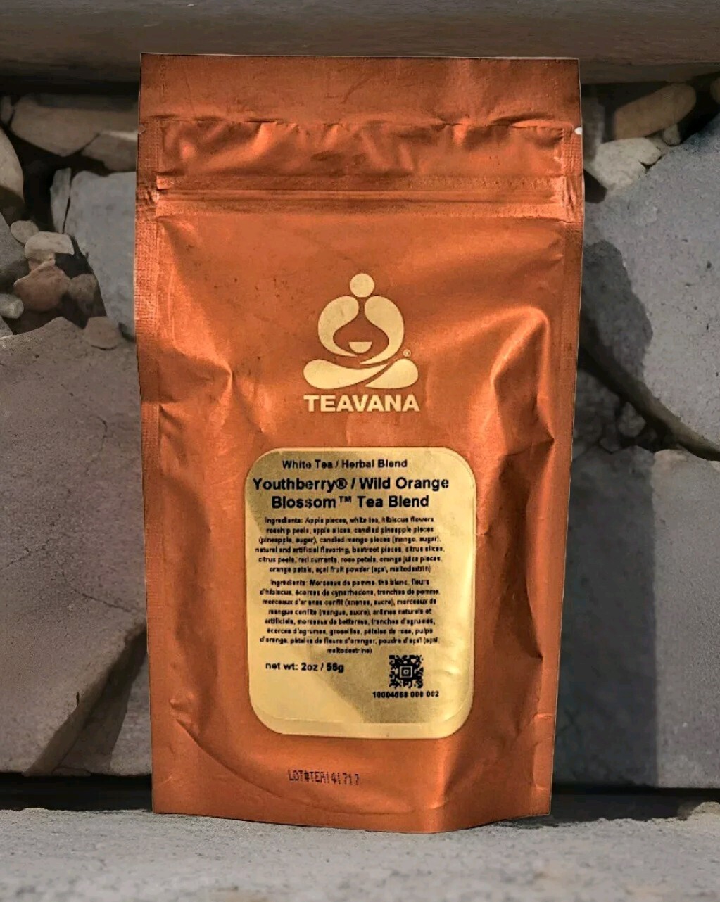 🌈 🟠 NEW! 2 Oz TEAVANA YOUTHBERRY & WILD ORANGE BLOSSOM FACTORY SEALED TEA BAG
