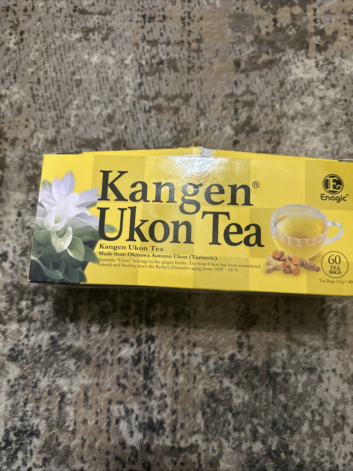 Enagic Kangen Ukon Turmeric Tea 60 Bags
