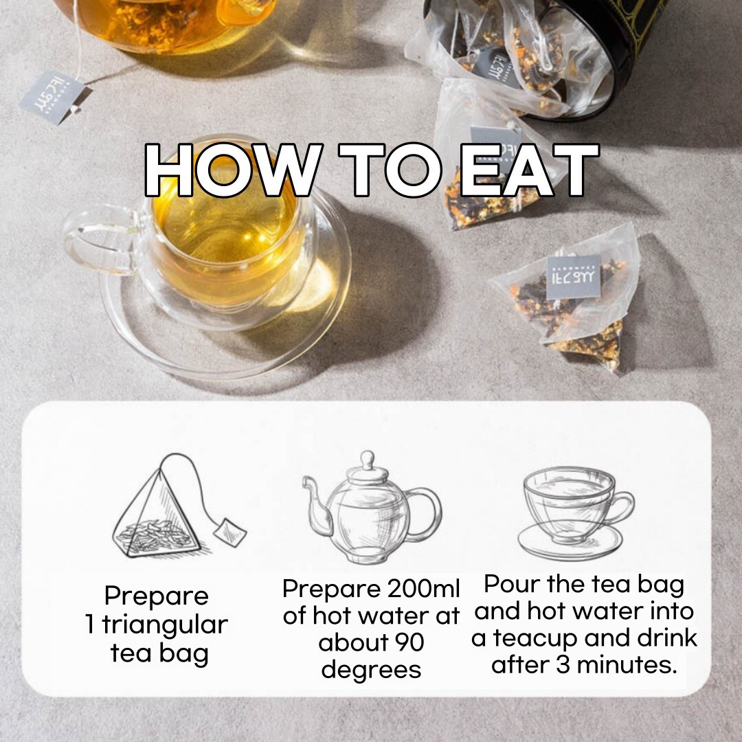 [SSANGGYE] Tea Master Can 18g (1.5g x 12 tea bags)