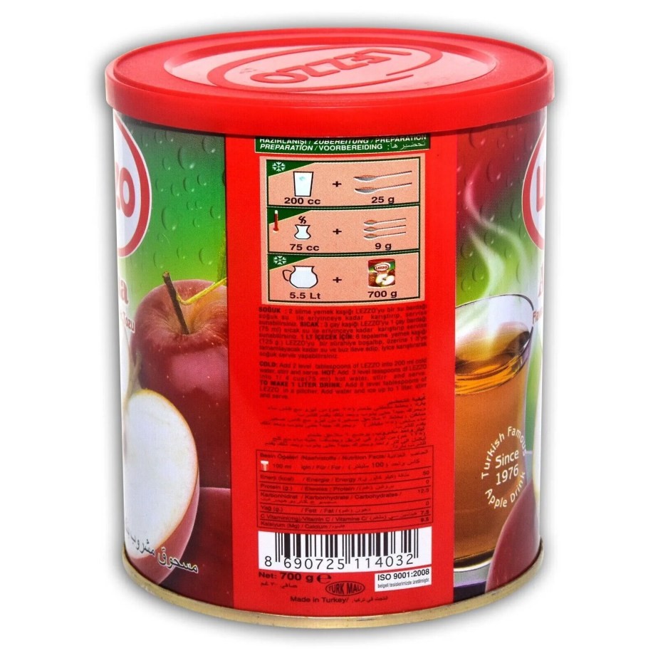 Lezzo Orange-Apple Tea 700g Australia | Turkish Instant Portakal, Elma Çayı