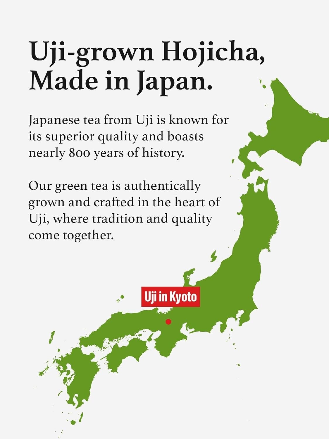 Hojicha Powder, Kyoto Uji, Japanese Roasted Green Tea Latte Powder, Low caffe…