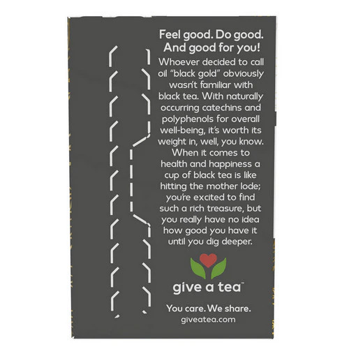 Boldly Black Tea Organic 25 Bags by Now Foods