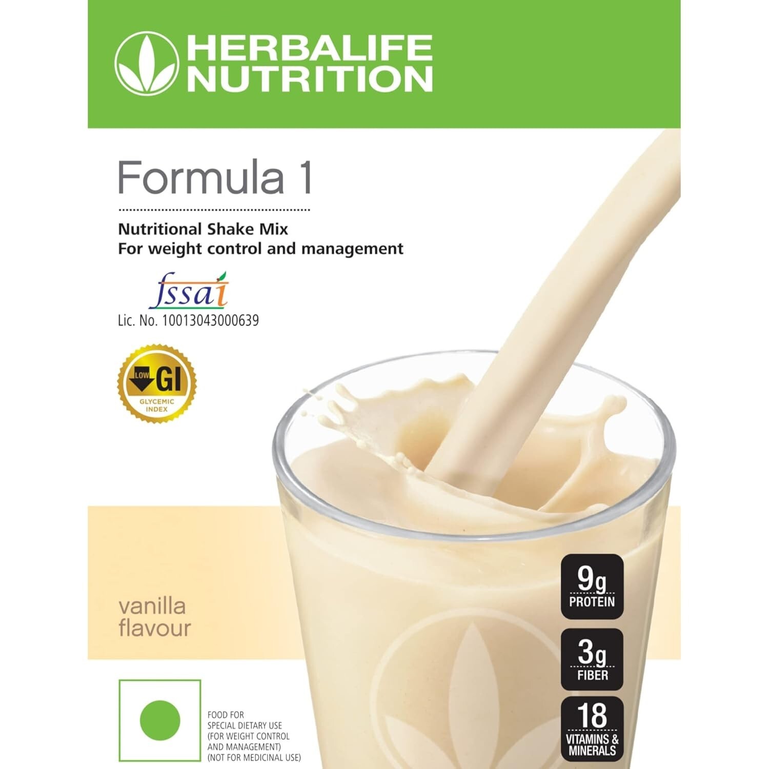 Herbalife Formula 1 Nutritional Shake Mix Vanilla – 500gm