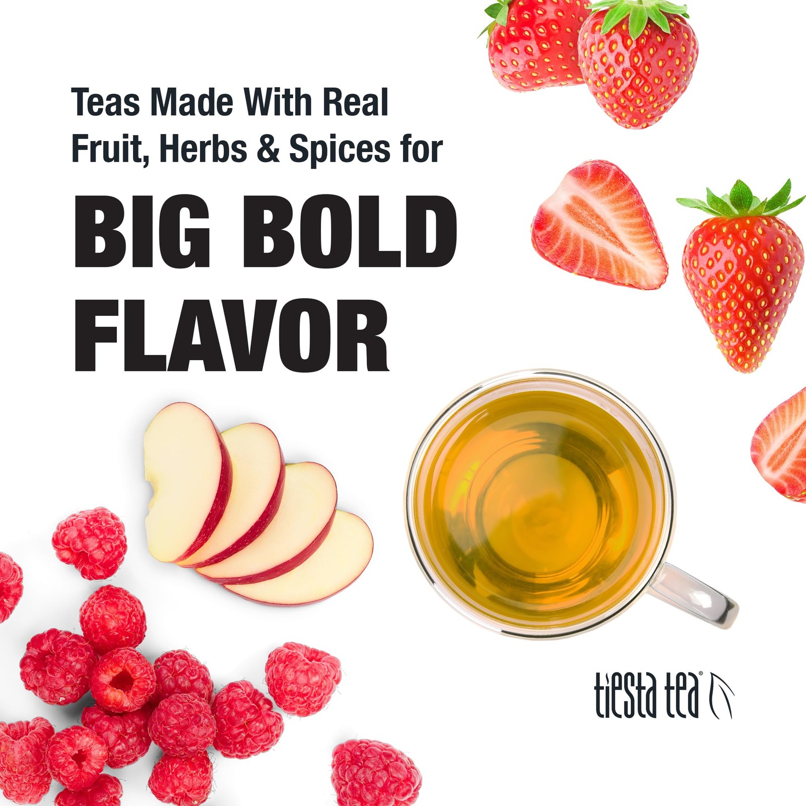 Pomegranatopia Mixed Berry Infused White Tea Bulk Pouch 200 Cups Organic Blend