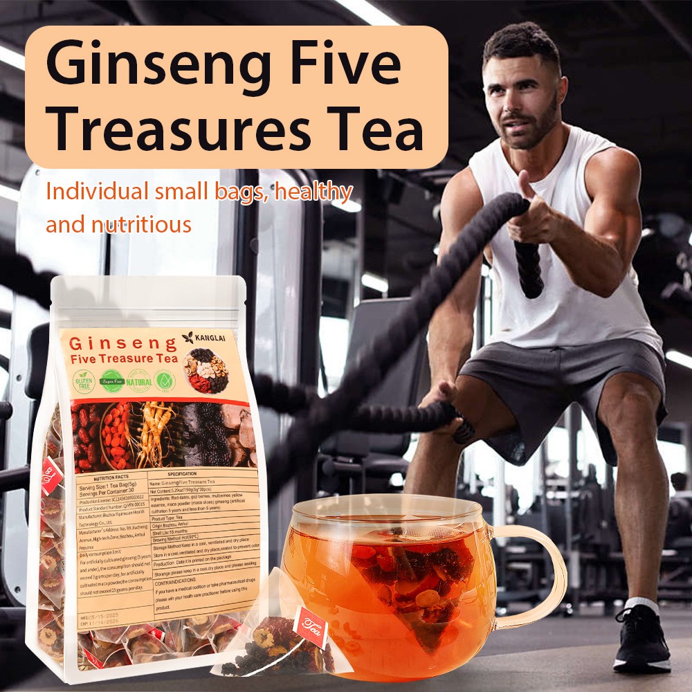 Ginseng Five treasure tea , Kidney tea ,liver tea , red date kidney health