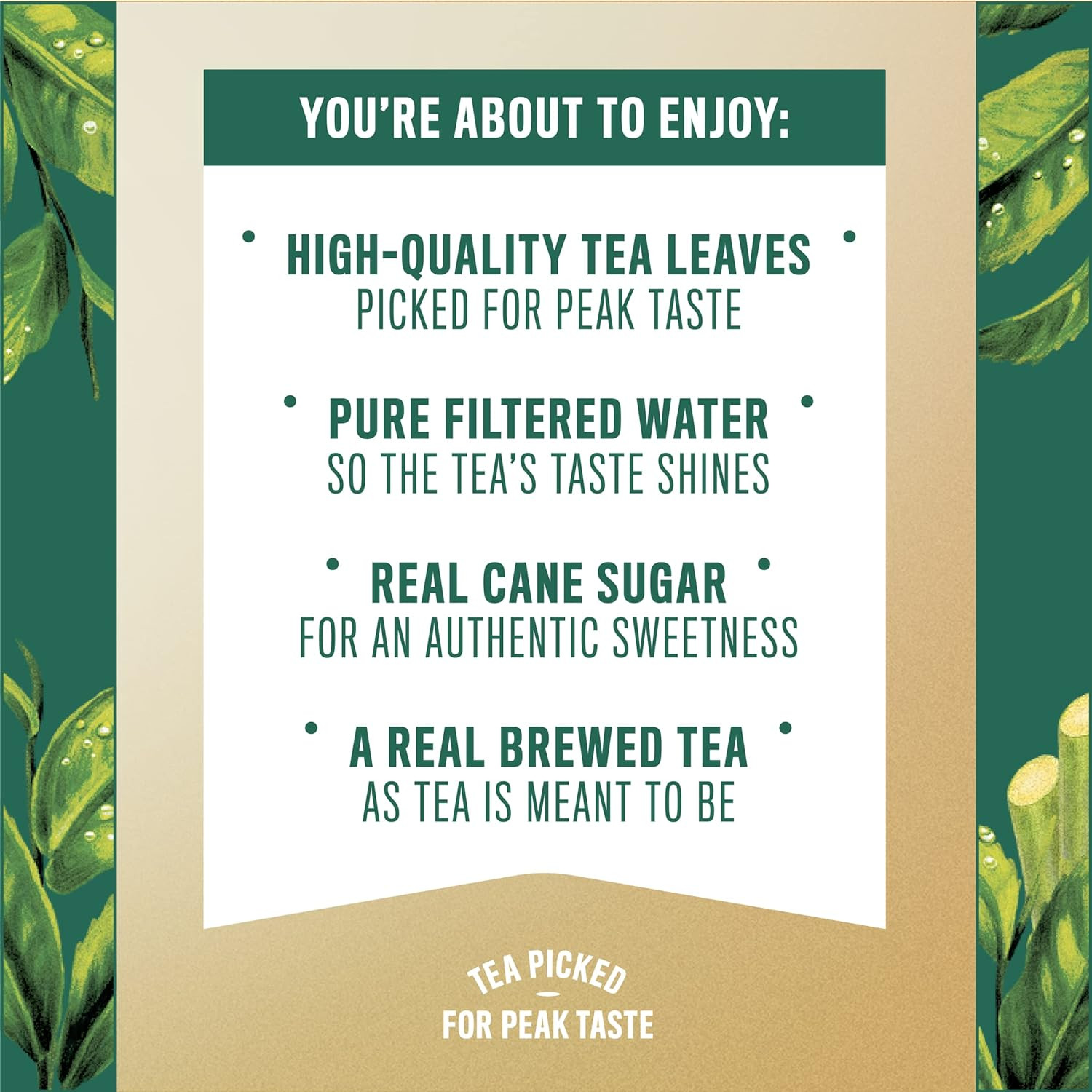 Gold Peak Tea, Sweet Tea, 16.9 Fluid Ounces, 6 Pack