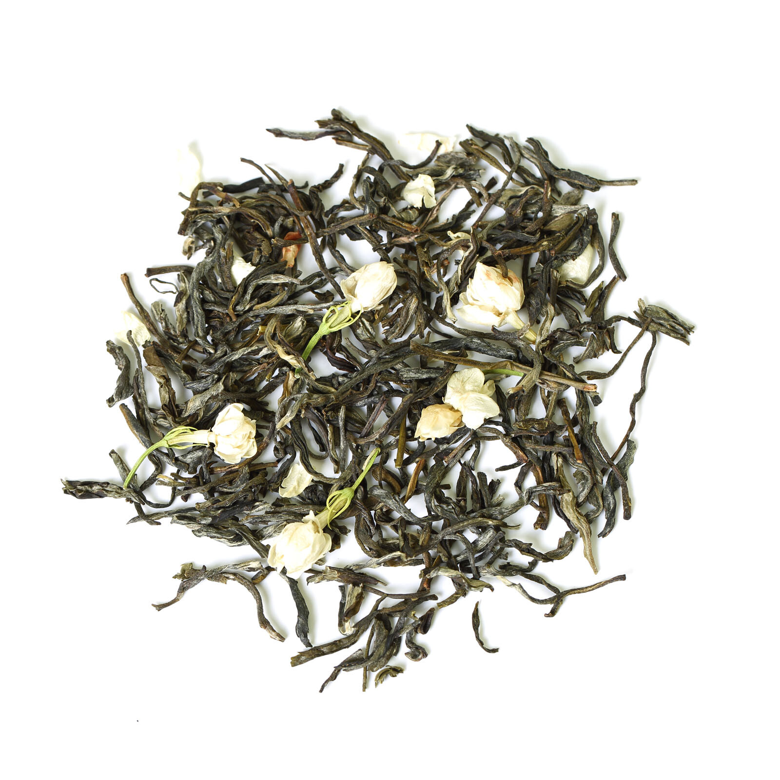 GOARTEA Premium Fujian Jasmine Silver Green Tea Chinese Loose Leaf Yin Hao Tip