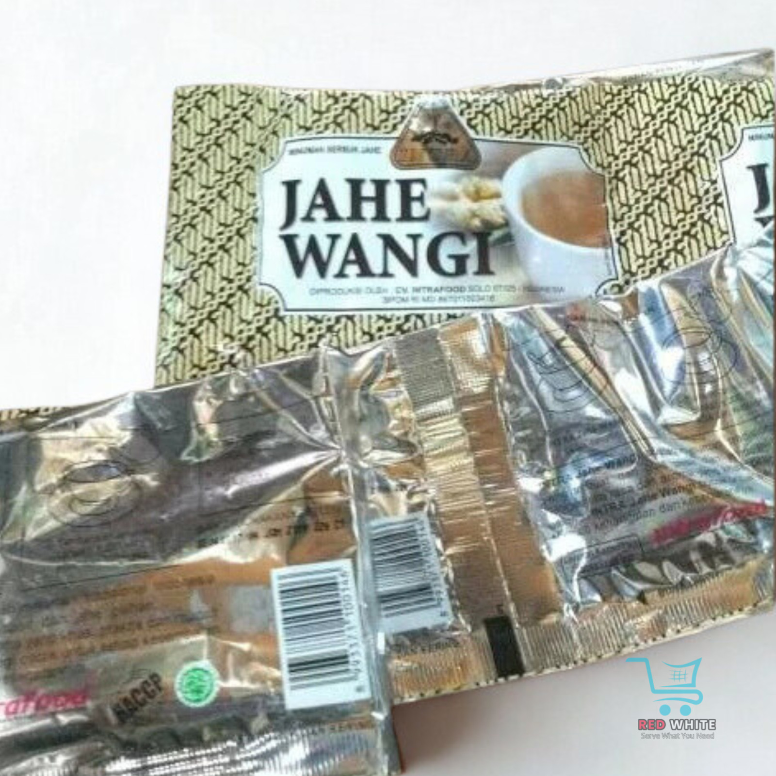 Wedang Jahe Herbal Tea Mix – Indonesian Spiced Ginger Drink 10 sachet