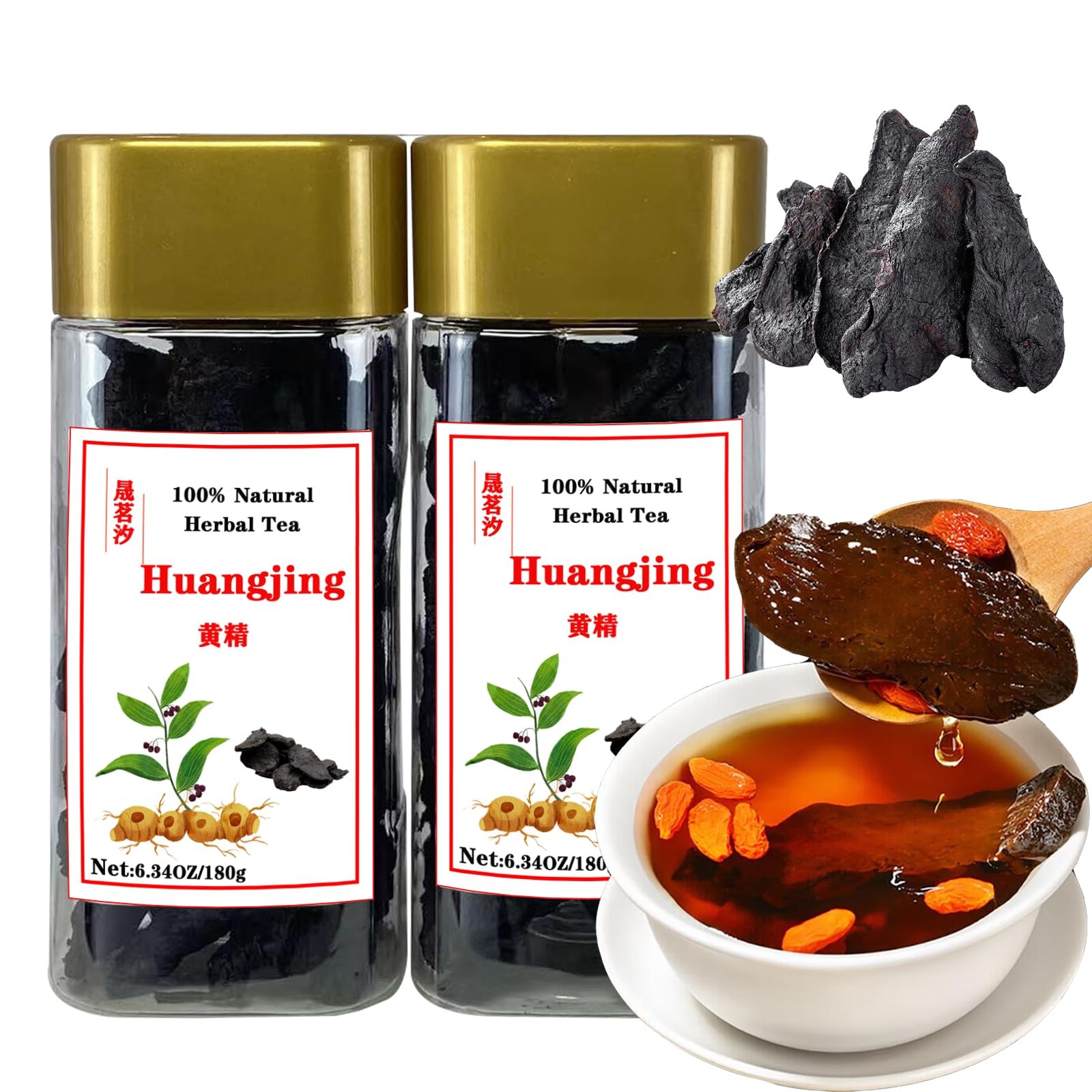 Huangjing Traditional Nourishing Herbal Tea Rhizoma Polygonati Huang Jing…