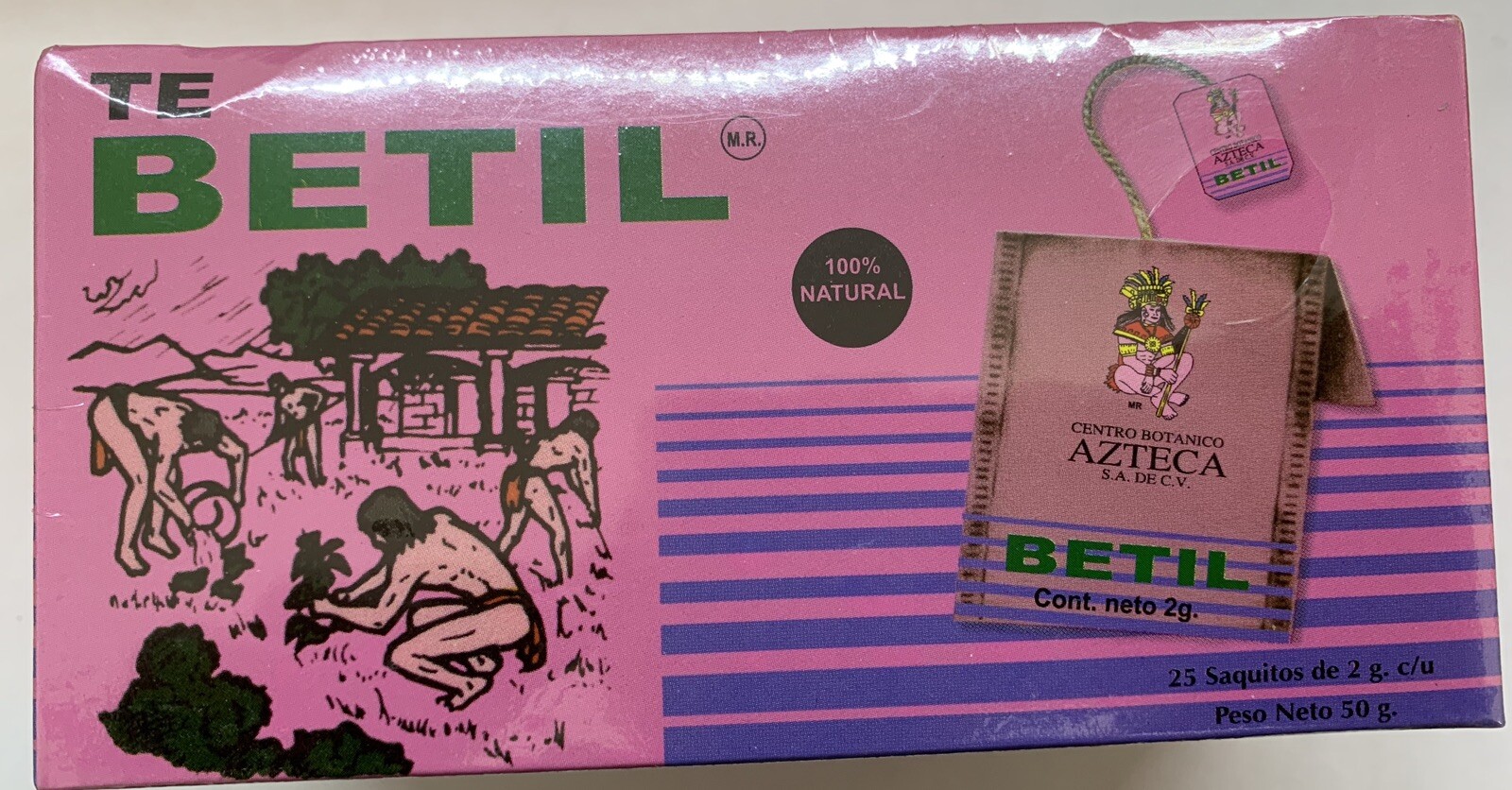 Te De Betil 2 Pack 50 Tea Bags Malabar Prodigiosa Changarro Guayacan Tronadora