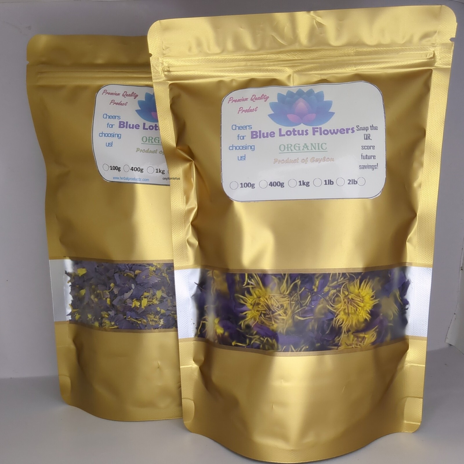 Dried BLUE LOTUS, Nymphaea Caerulea Organic Herbal Hand Picked Flowers Tea/Smoke