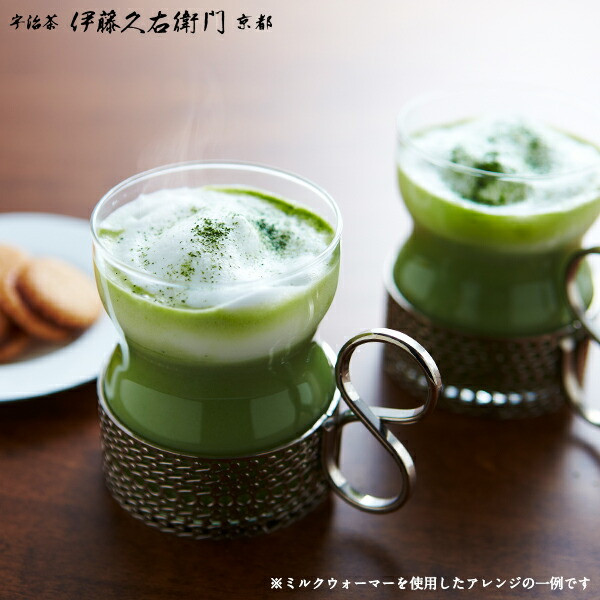 Japanese Green Tea Cappuccino Foam Powder 12g x 18 sticks Ito Kyuemon Uji-Cha