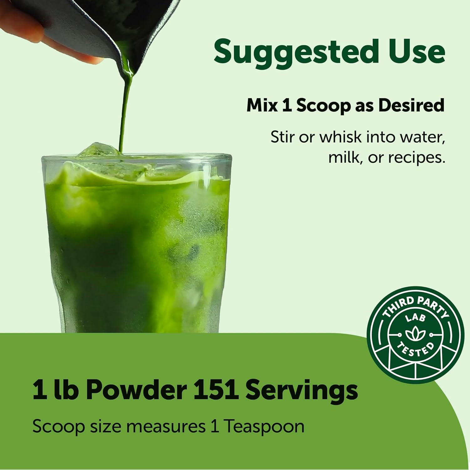 Organic Matcha Green Tea Powder, First Harvest, Culinary Grade from Japan, 100%