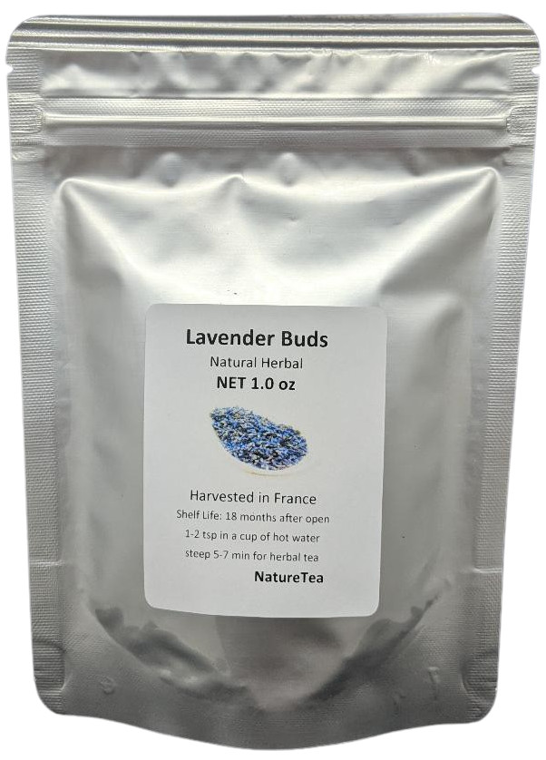 Lavender Tea – 1 oz – “ULTRA” grade French Loose Buds, Wild Crafted from France