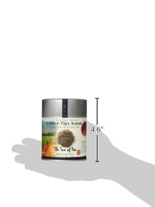 Golden Tips Assam Black Tea, Loose Leaf, 3.5 Ounce Tin
