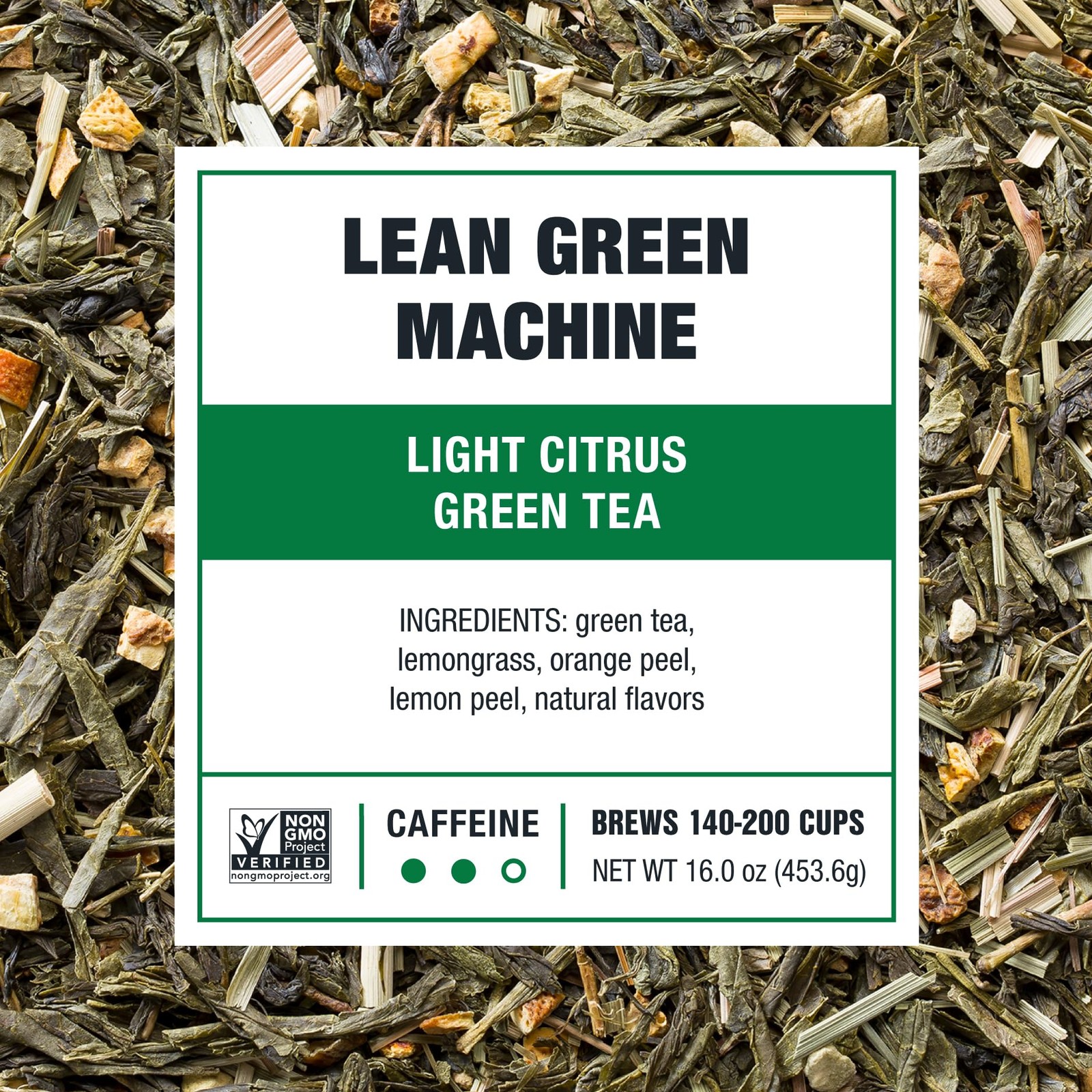 Tiesta Tea – Lean Green Machine, Bulk Pouch – 200 Cups, Machine