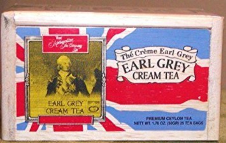 Earl Grey Cream Tea – 25 Luxury Teabags for Freshness in Wooden Packaging