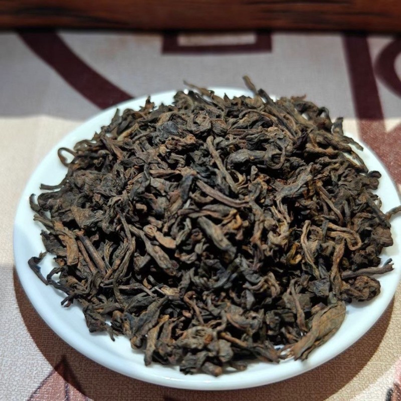 300g Yunnan 1988 Old Ban Zhang Mellow Aroma Pu’er Tea Ripe Tea Loose Tea