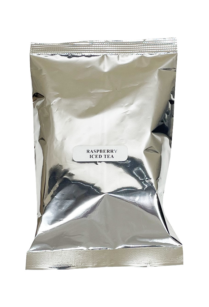 Brickhouse Raspberry Flavored Iced Tea, 24/3 oz packets, Loose Leaf with Filters