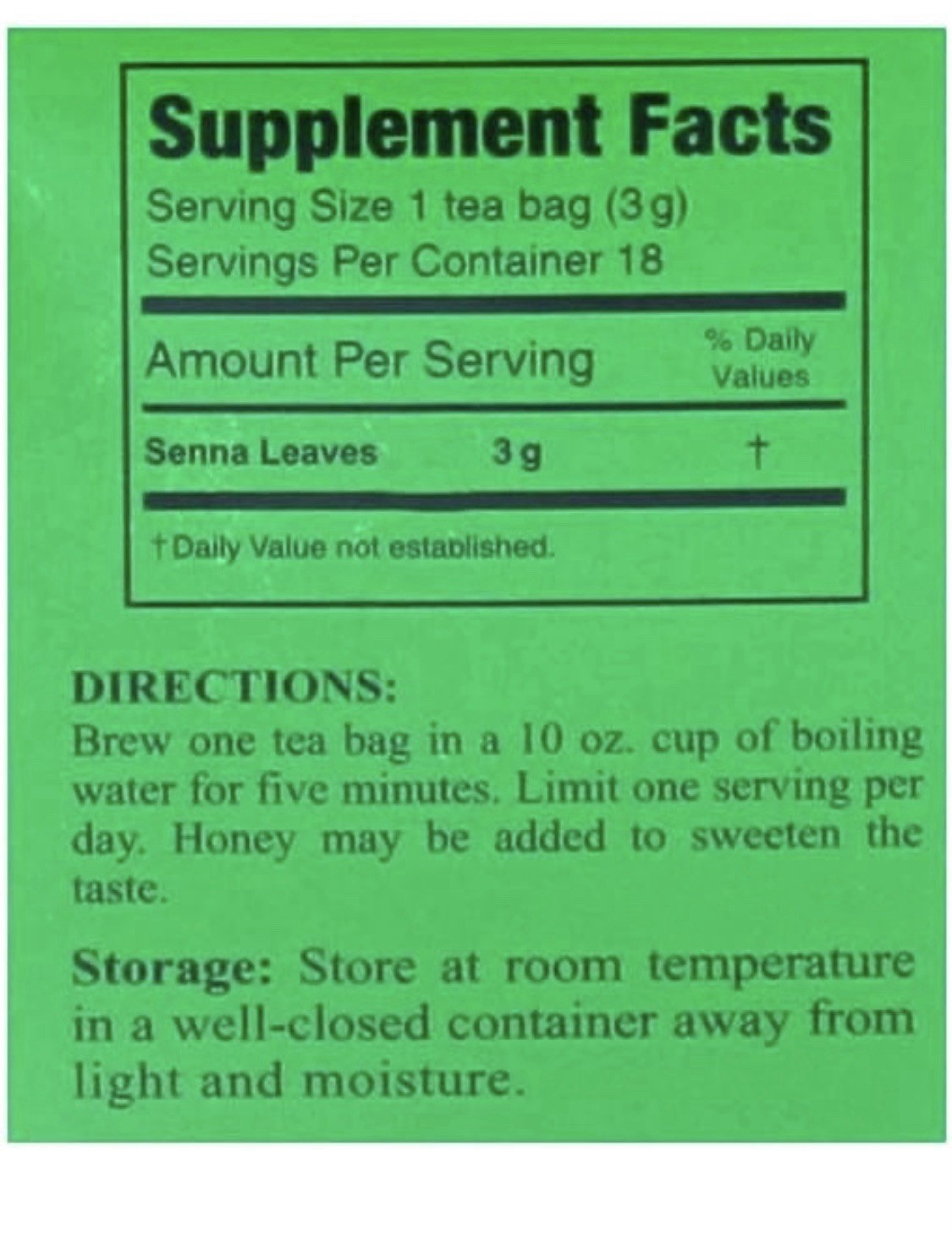 3 Ballerina Herbal Tea, Dietary Supplement, 18 Tea Bags.