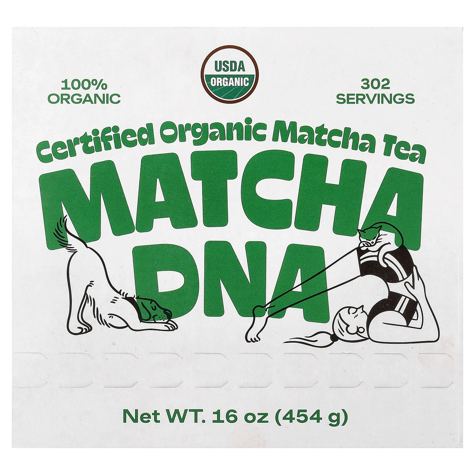Certified Organic Matcha Tea, 16 oz (454 g)