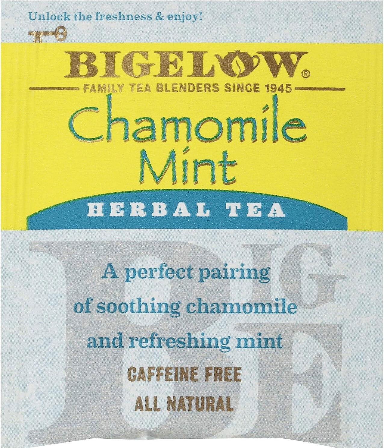 Bigelow Chamomile Mint Herbal Tea – 20 bags