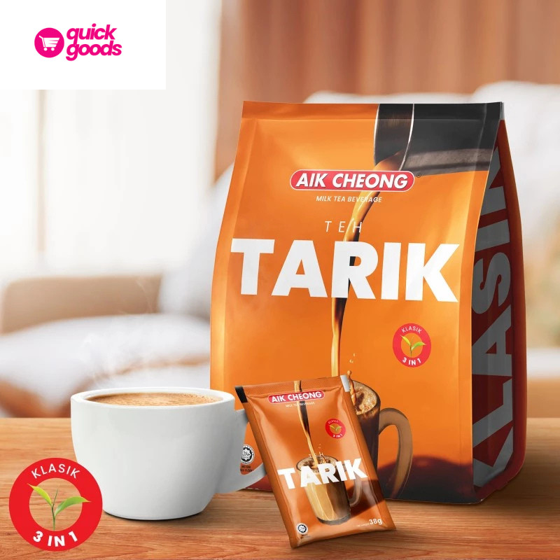 4 X Aik Cheong 3 In 1 Teh Tarik Classic instant (12s x 38g)