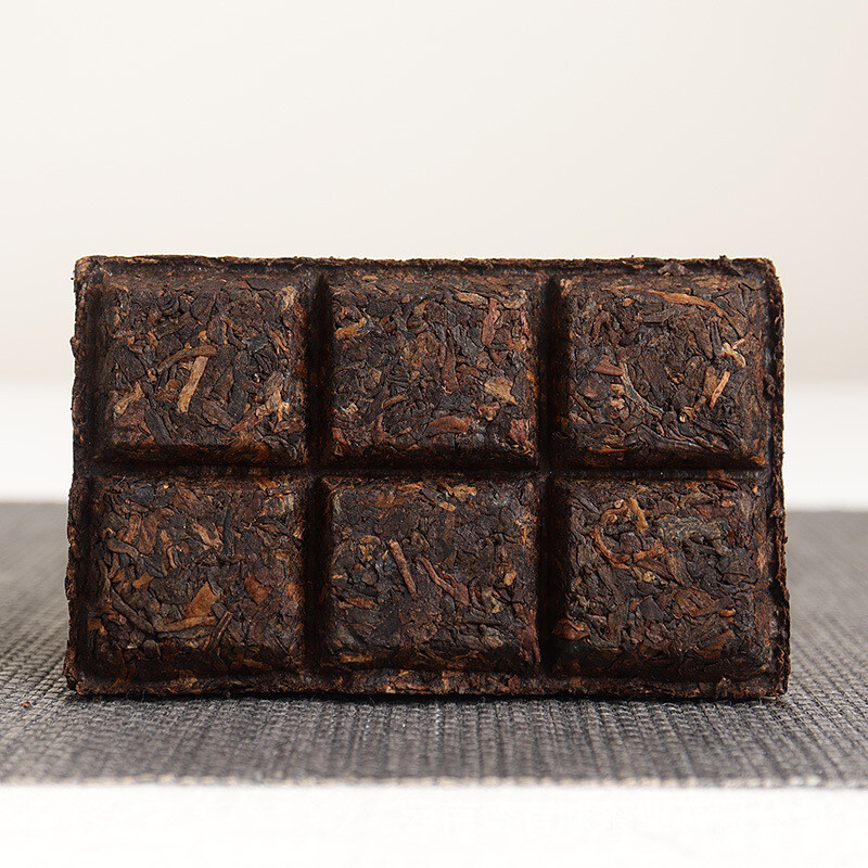 50g Yunnan Pu’er Tea LeXingXiang Banzhang Golden Bud Brick Aged Palace Ripe Tea