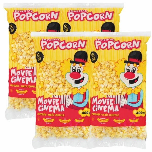 Imperial Pop Corn Quality Bulk Large 400g/14.1oz (2/Case)-Canadian Made