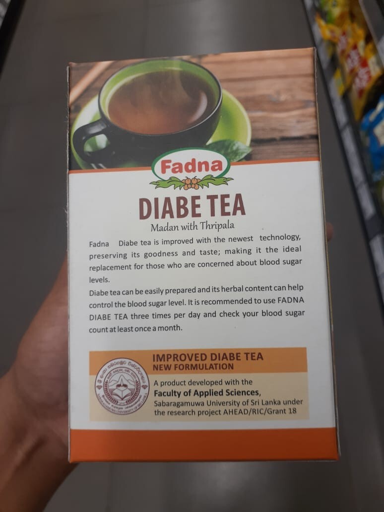 Diabetic Tea Blend Naturally Lower Control Blood Sugar Cholestorol 20 tea bags
